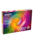 Puzzle Enjoy de 1000 de piese - Aureolă multicoloră - 1t